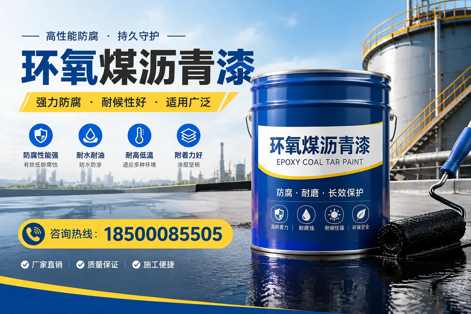 环氧煤沥青漆的储存与运输注意事项，济南企业须知